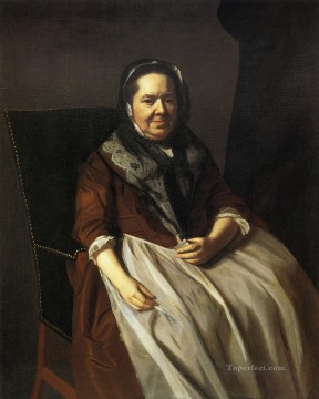  Paul Oil Painting - Mrs Paul Richard Elizabeth Garland colonial New England Portraiture John Singleton Copley